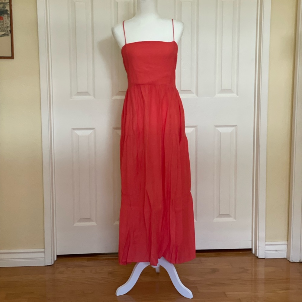 LUSH Coral Sundress Large